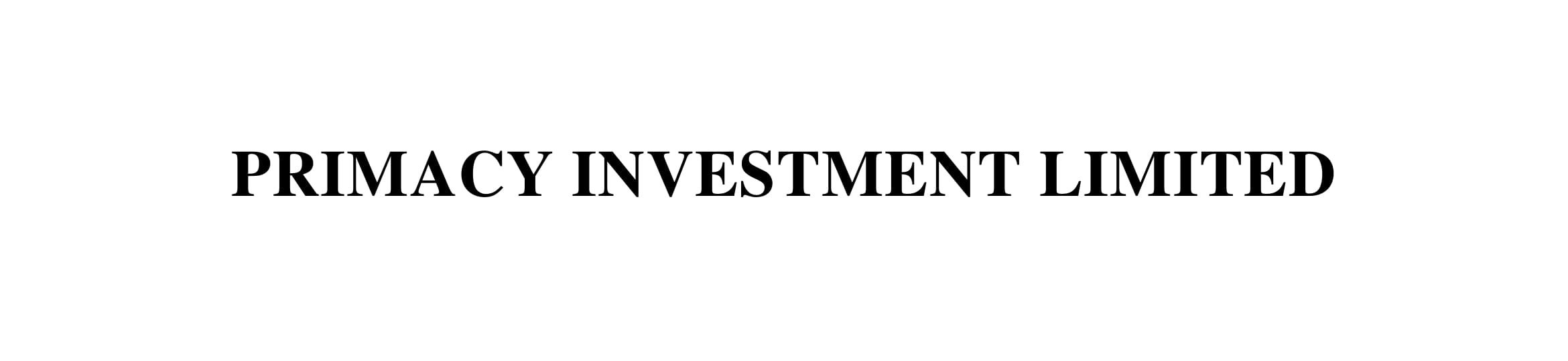 Primacy Investment Limited