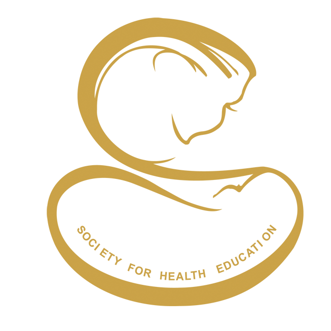 Society for Health Education (SHE) logo